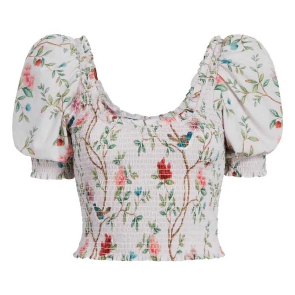 Hill house Aiko top size M Diane Hill artist series grand millennial